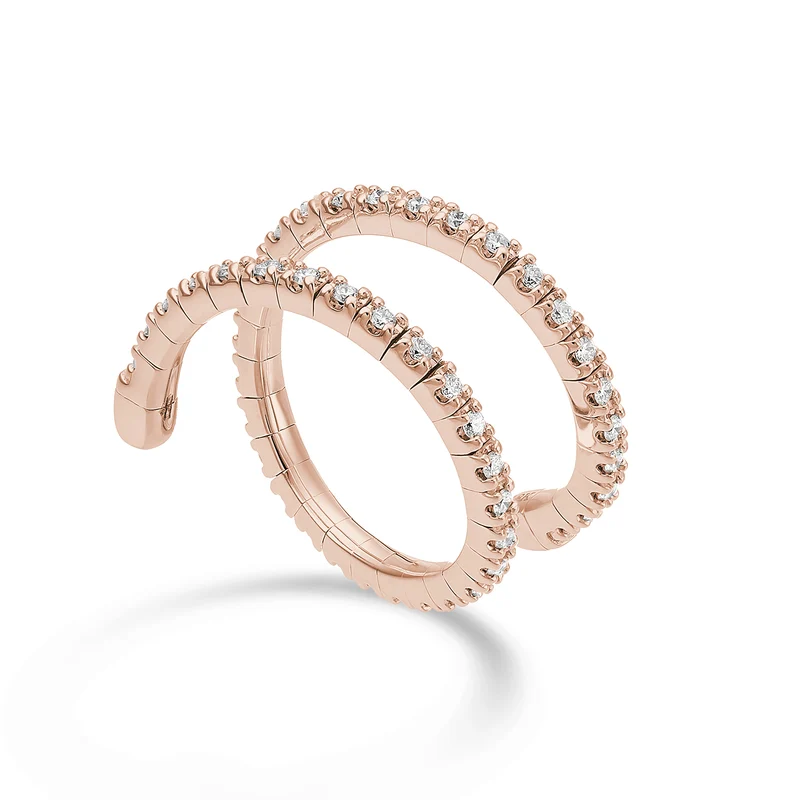 Golay an 18k girodito flex 2 giri diam. ct.0,48 oro rosa GAFLEX003DIO3