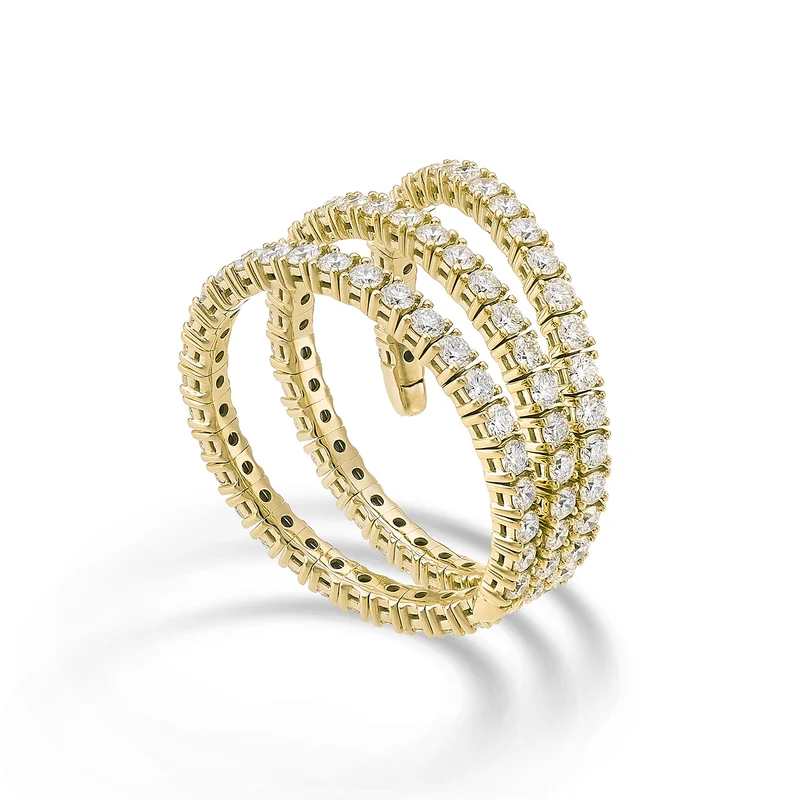 Golay an 18k girodito flex 3 giri diam. ct.1,51 oro giallo GAFLEX002DIO1