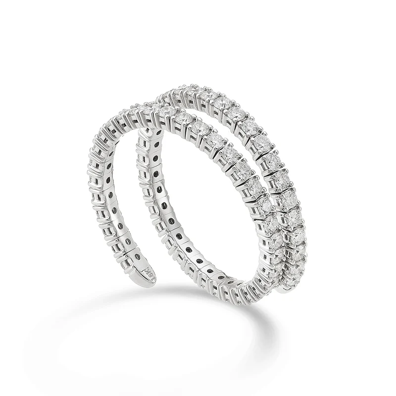Golay an 18k girodito flex 2 giri diam. ct.1,00 oro bianco GAFLEX001DIO4