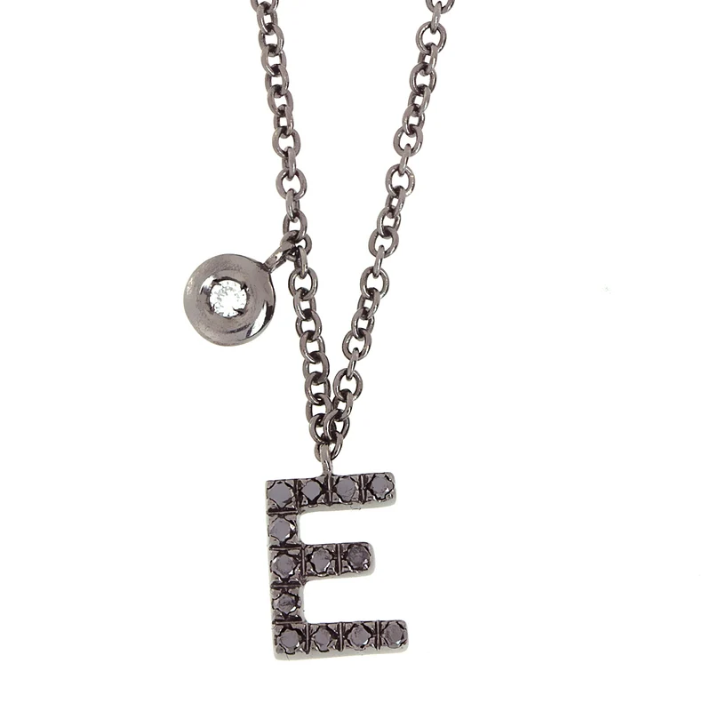 Golay girocollo ""e"" black CFPEN-12277110007