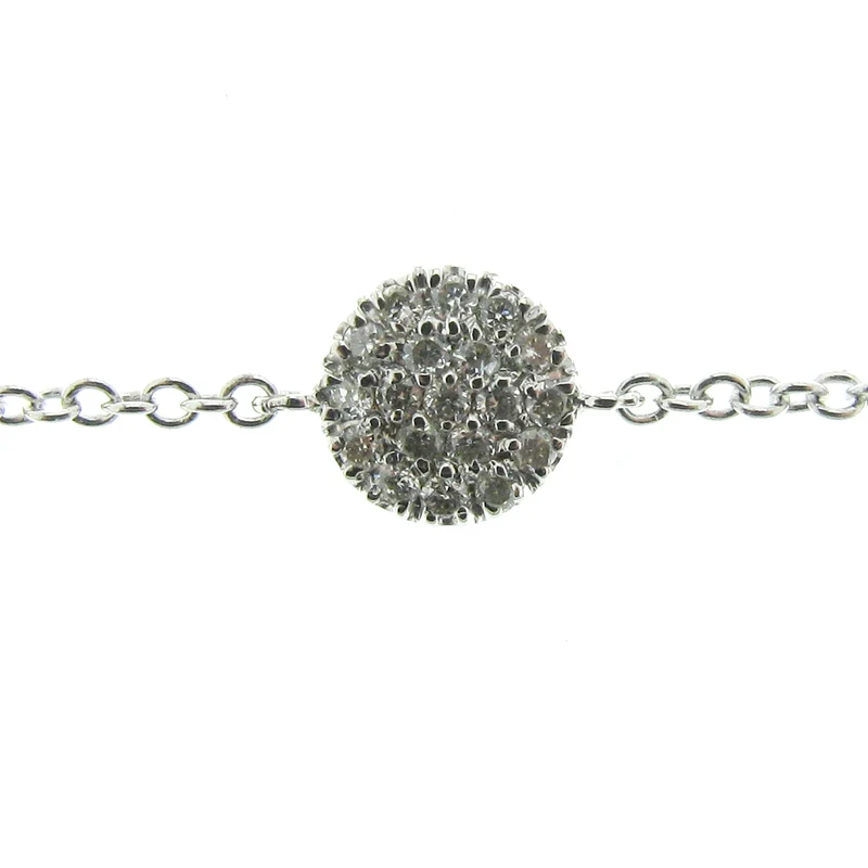 Golay girocollo tondo piccolo pave white CFP6031-12165110002