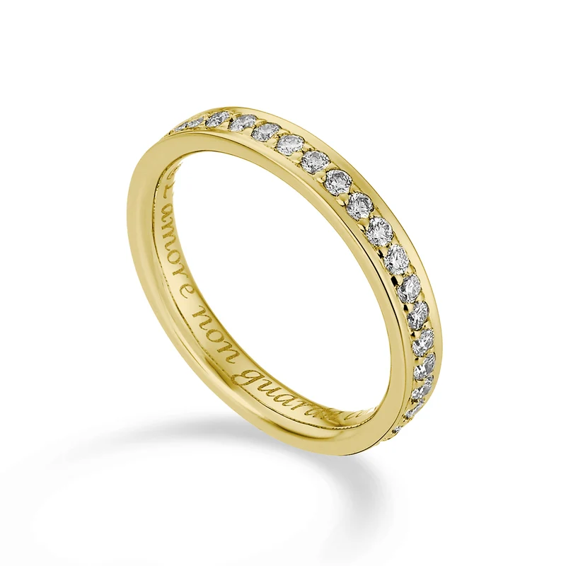 Golay an 18k fede larga binario ct.0,80 GAFEDE06DIO1.080