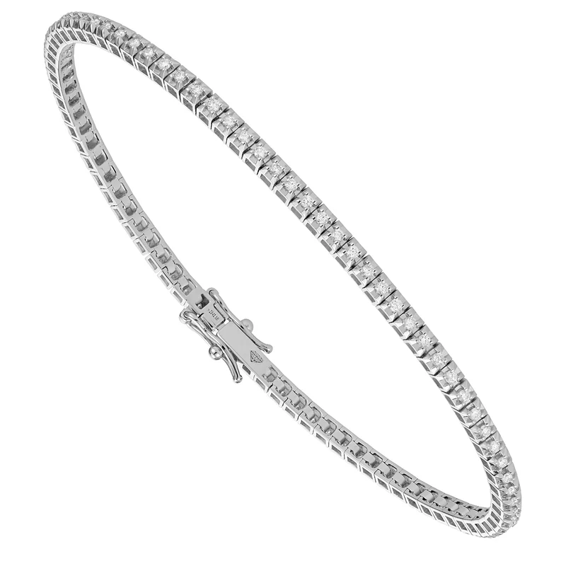 Golay bracciale tennis quadro ct 0,60 17cm BTQ060DI4-170-25155110246