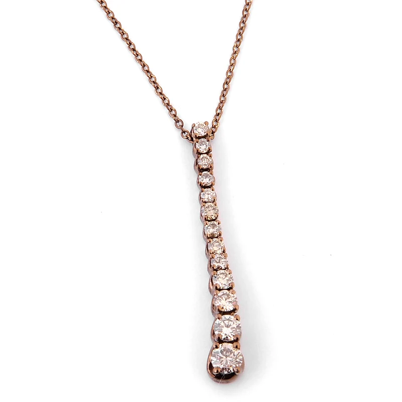 Golay collana grace elemento linea a scal diamanti brown GAB1842GBW