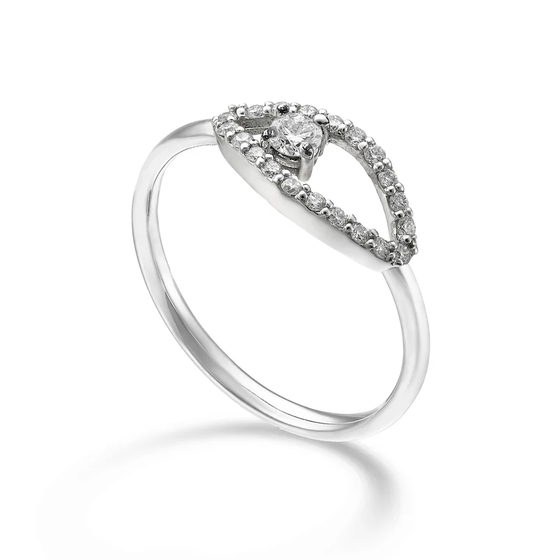World Diamond Group an 18k ct.0,23 "occhio" GA5186O4BR023
