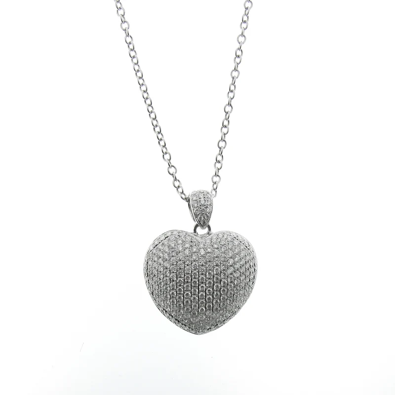 Golay girocollo pave cuore G4SWPE032-18036110051