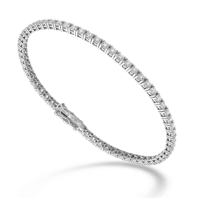 World Diamond Group bracciale tennis cast. filo light ct 0,015 cad BTF800D0017-175-25343110192