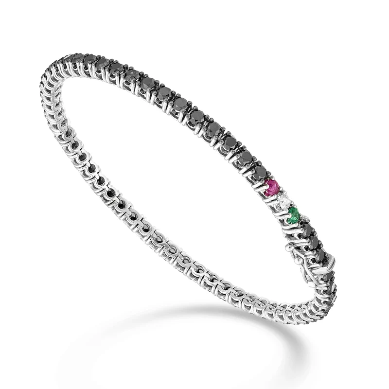 Golay bracciale tennis filo italia diam black ct 5,85 BTF538BKIT010-175-24283110065