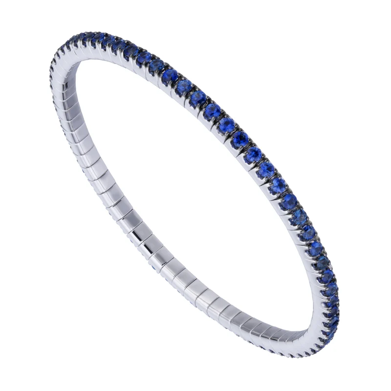 Golay bracciale tennis elastico con zaffiri ct. 0,05 BTE005SZB5-22068110052