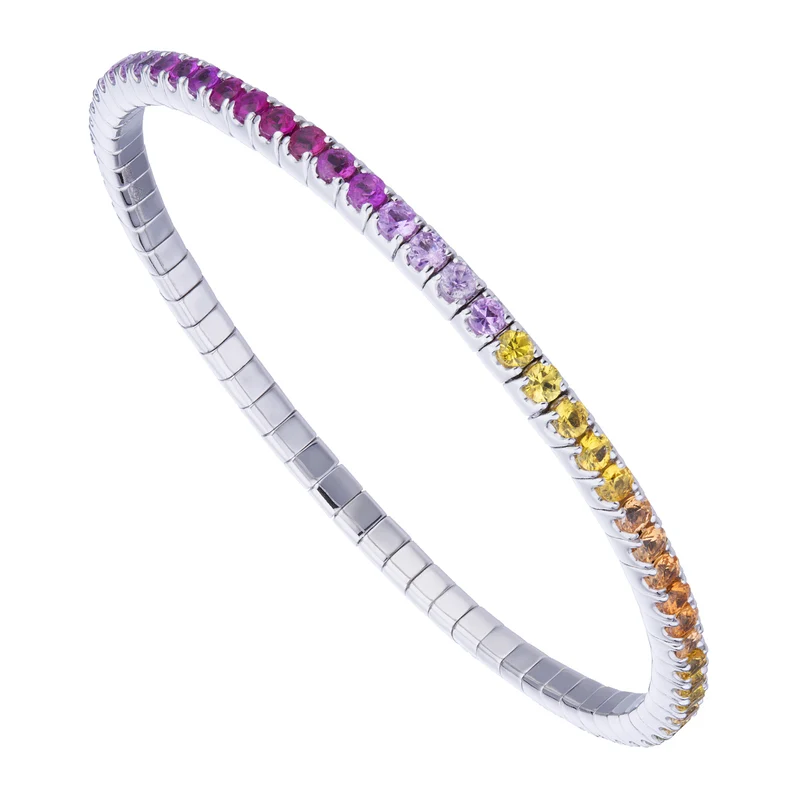 Golay bracciale tennis elastico 67 cast zaff multicolor BTE005SMC5