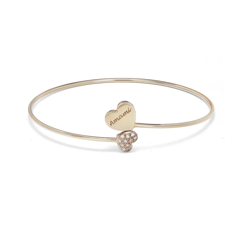 Golay bracciale schiava amami cuore piccolo incassato BSCU100DI-22018110020