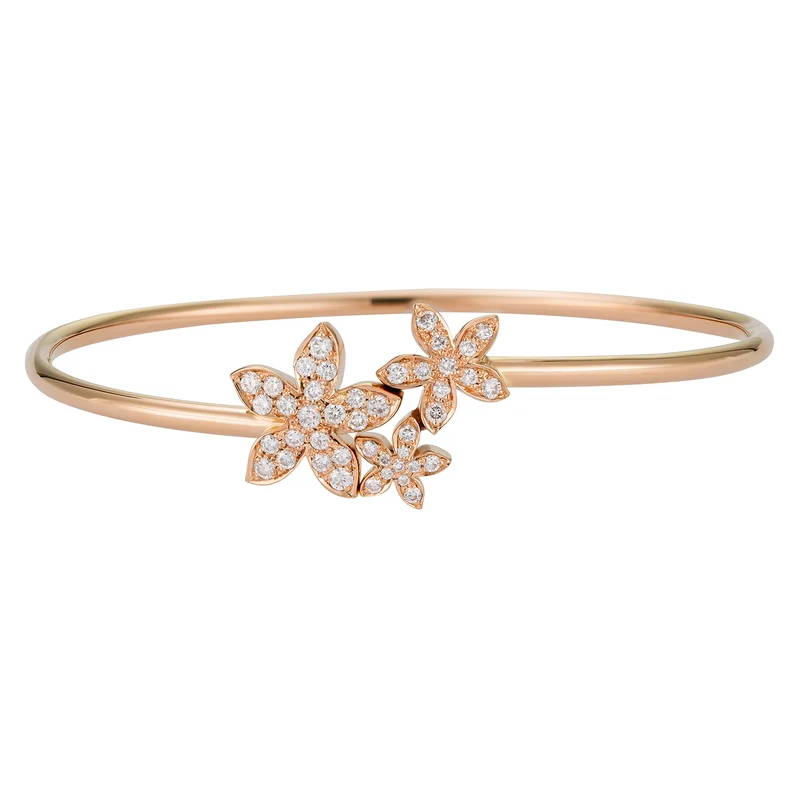 Golay bracciale anthea schiava fiori diamanti ct. 0,61 BPV021DI-21350110001