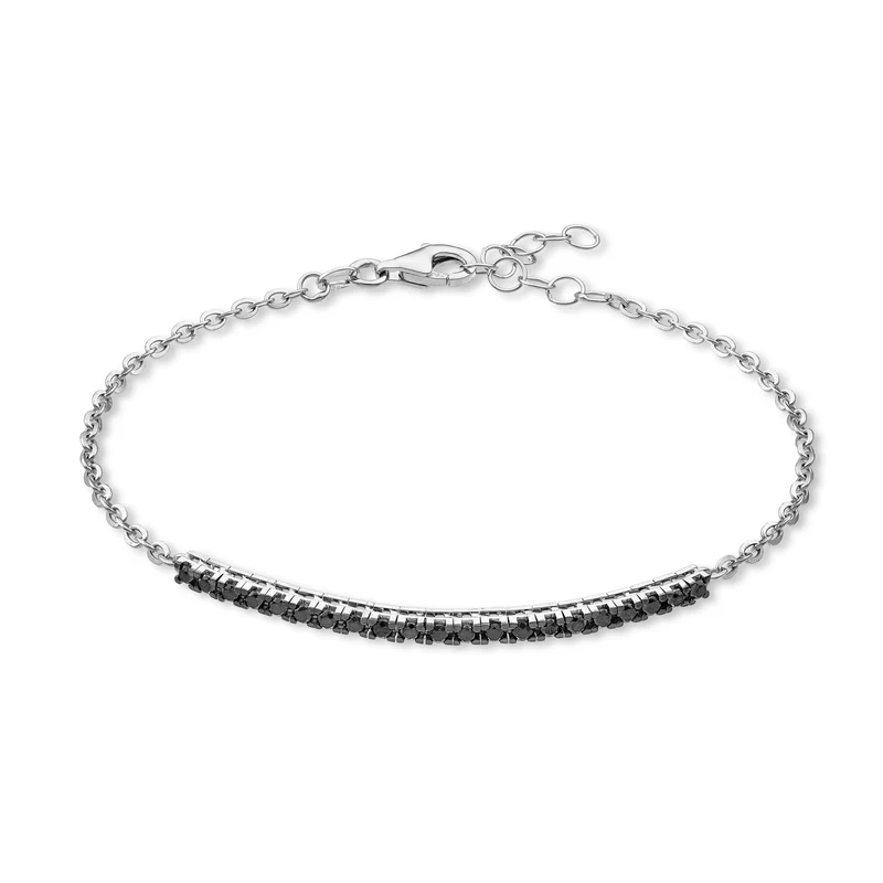 Golay bracciale morbido con porzione tennis d. black BMT001BK-24064110071