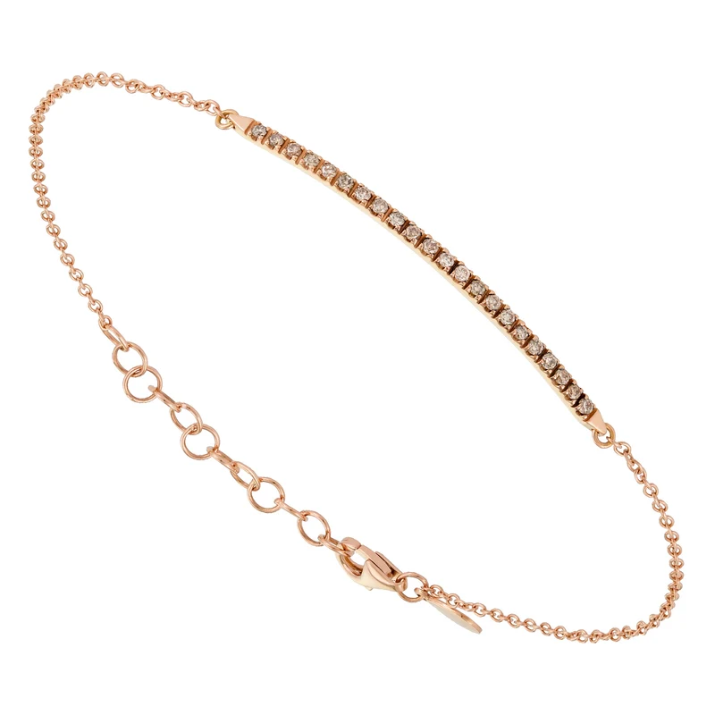 Golay bracciale con barretta in diamanti brown BGE002-1BW