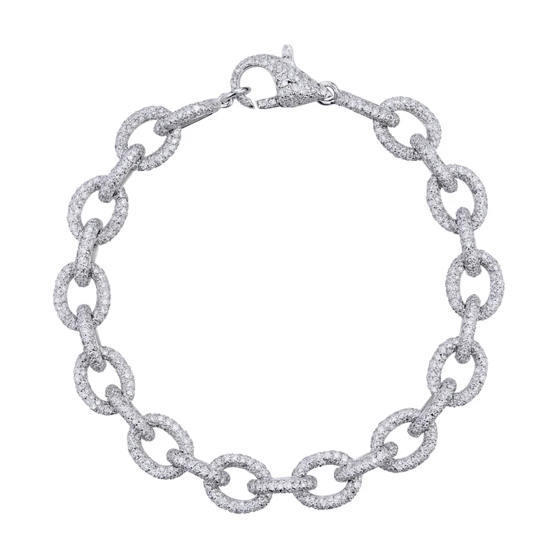 Golay bracciale groumette pave oro rosa BDBAB76411R-21020110012
