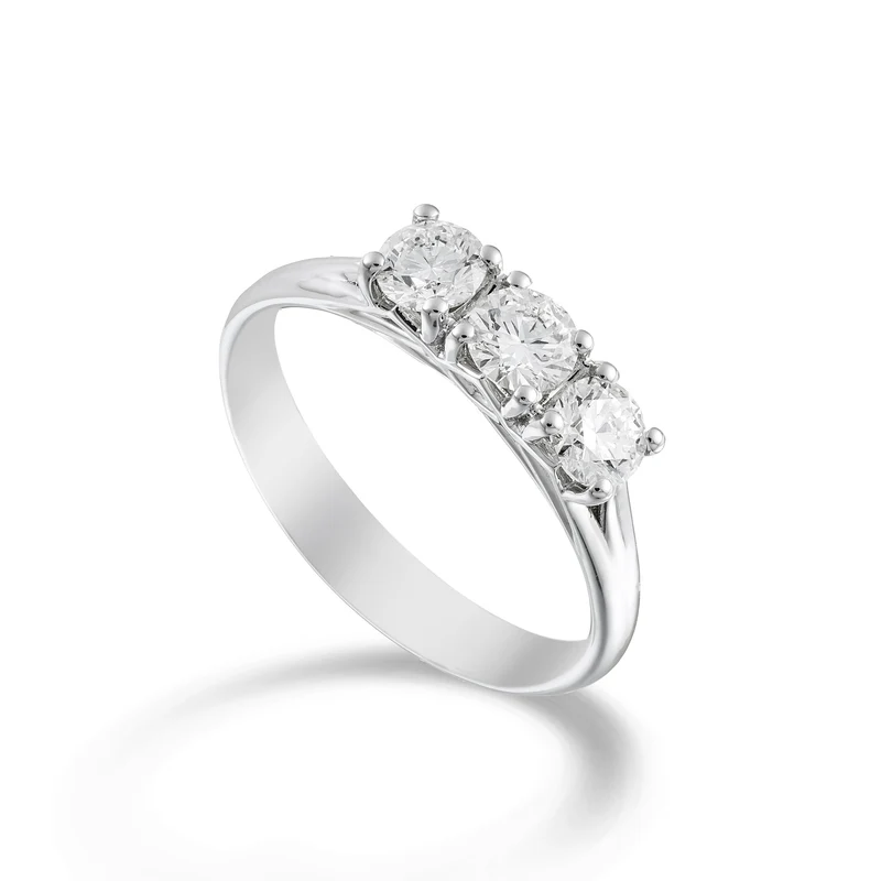 Golay anello trilogy lineare 0,90ct totali ATRL400DI090-24143110121