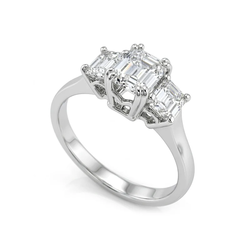 Golay anello trilogy taglio emerald ATREM003DI2-22060110013