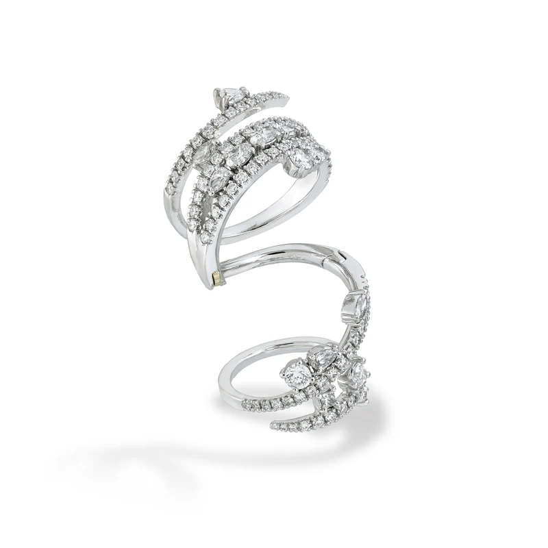 Golay anello snake fantasia, con aggiunta pietre forme ASNAKE03DI-25297110087