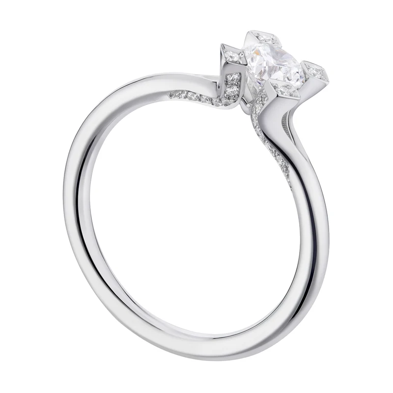 World Diamond Group anello fm griffes incas. gambo pave' ct.0,63-0,72 ASLFM006ADI6-19095110076