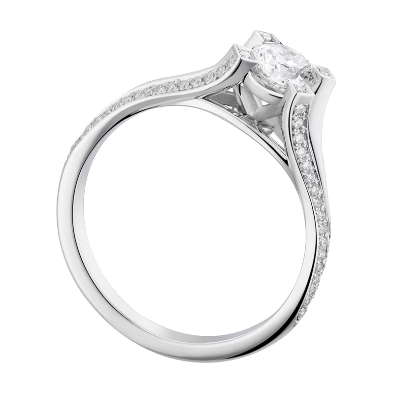 World Diamond Group anello fm griffes incas. gambo doppio ct.0,58-0,67 ASLCFM006BDI4-19199110026