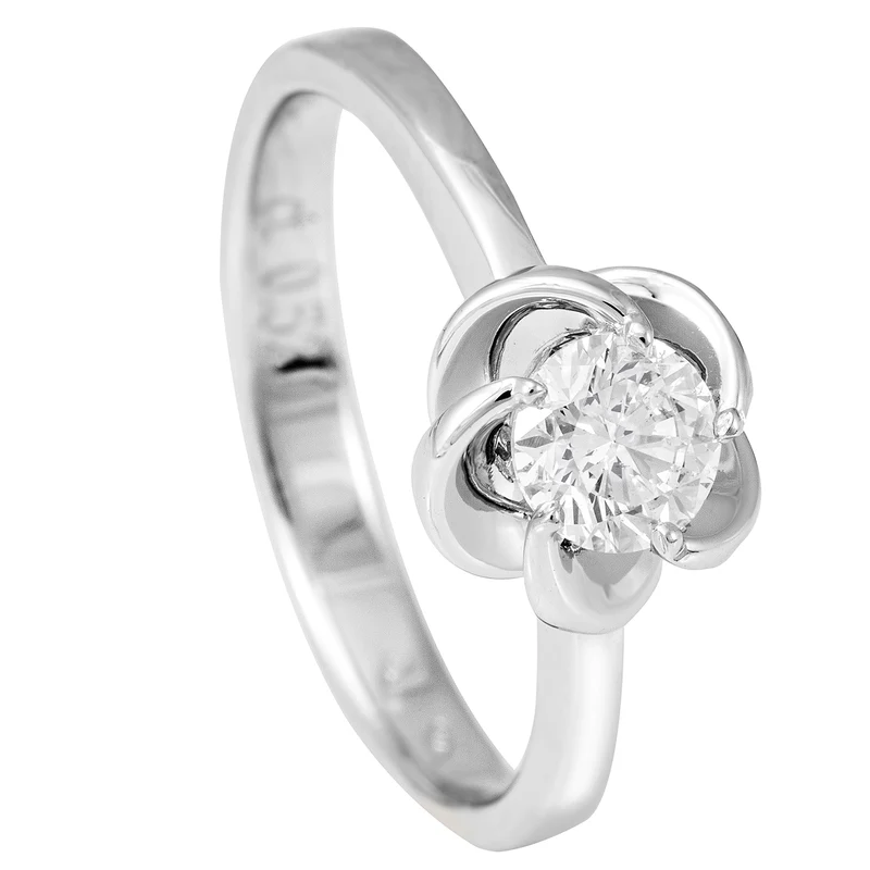 World Diamond Group anello solitario rosa ASL014WDI-21263110153