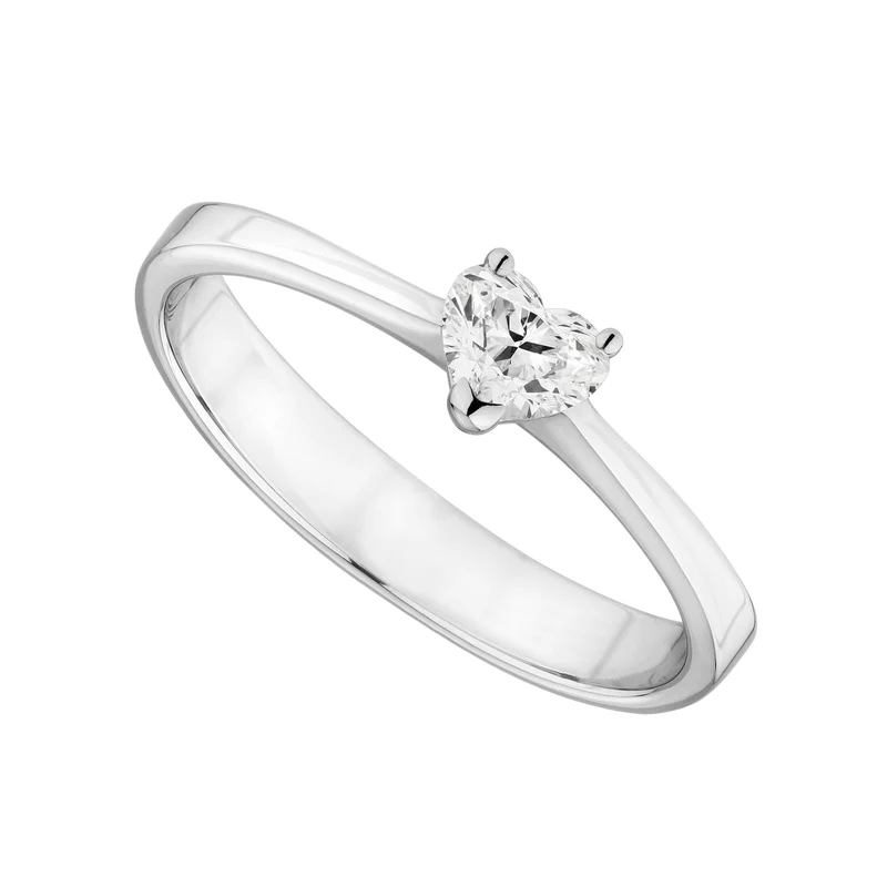 World Diamond Group anello solitario cuore cent. 0,20 ASC001DI2-19007110028