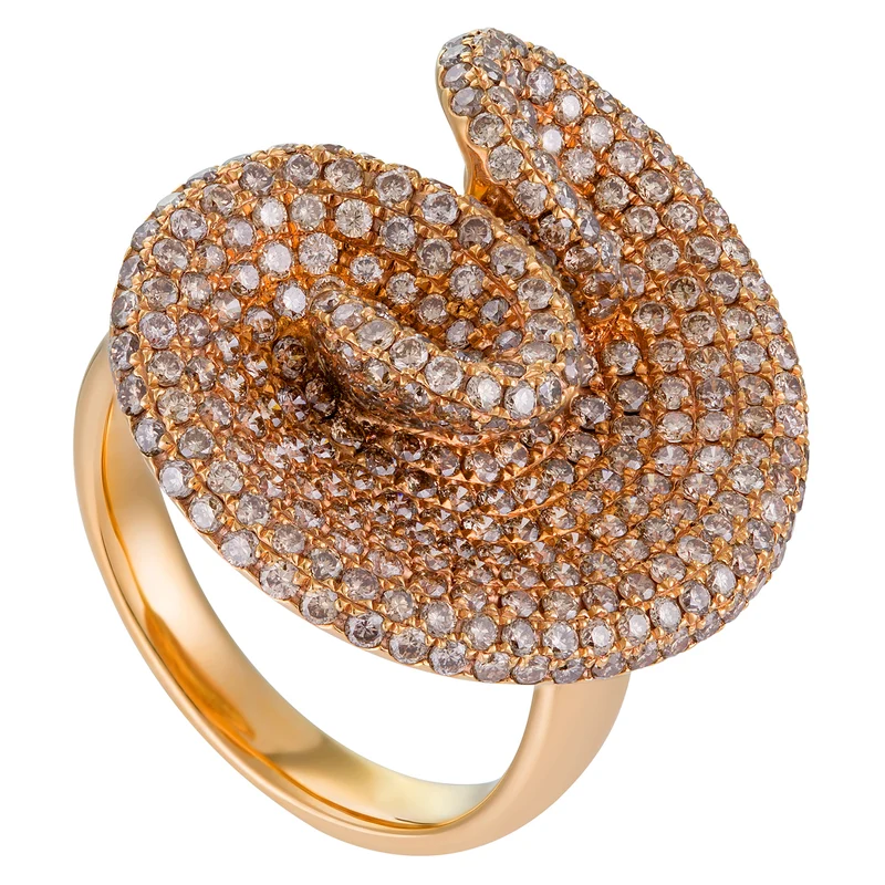Golay anello pave oro rosa ARTRJ4478-15110110070