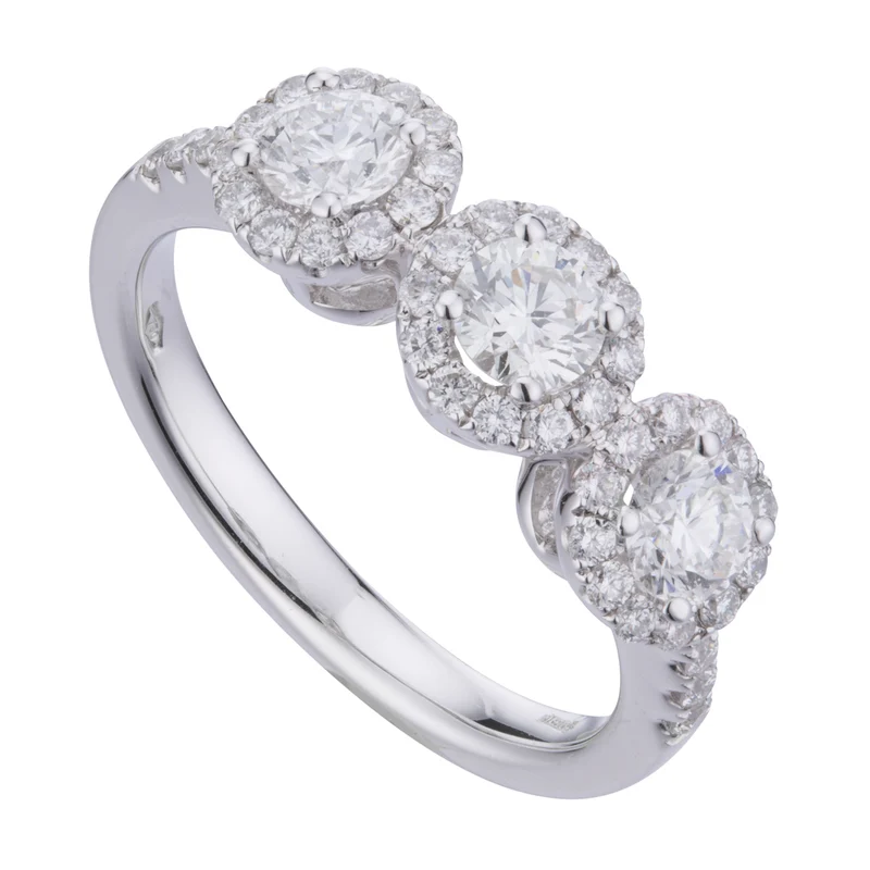Golay anello trilogy con contorno ARTR8620-19142110109
