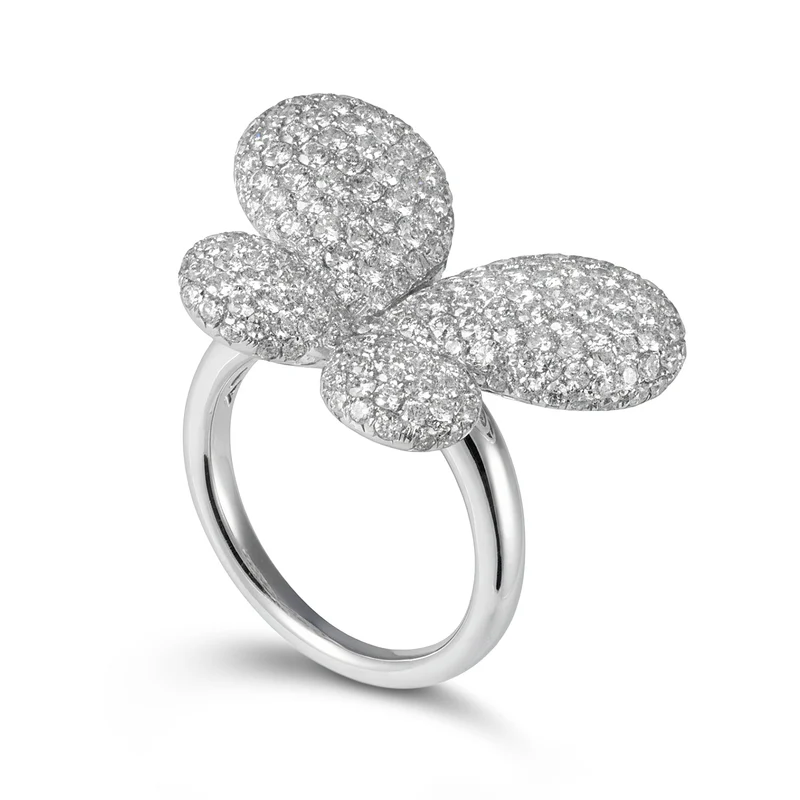 Golay anello farfalla pave brill ARTR6036-00042831