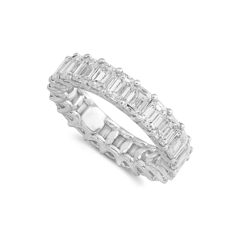 World Diamond Group anello eternity diamanti taglio emerald APU398DI-20248110003