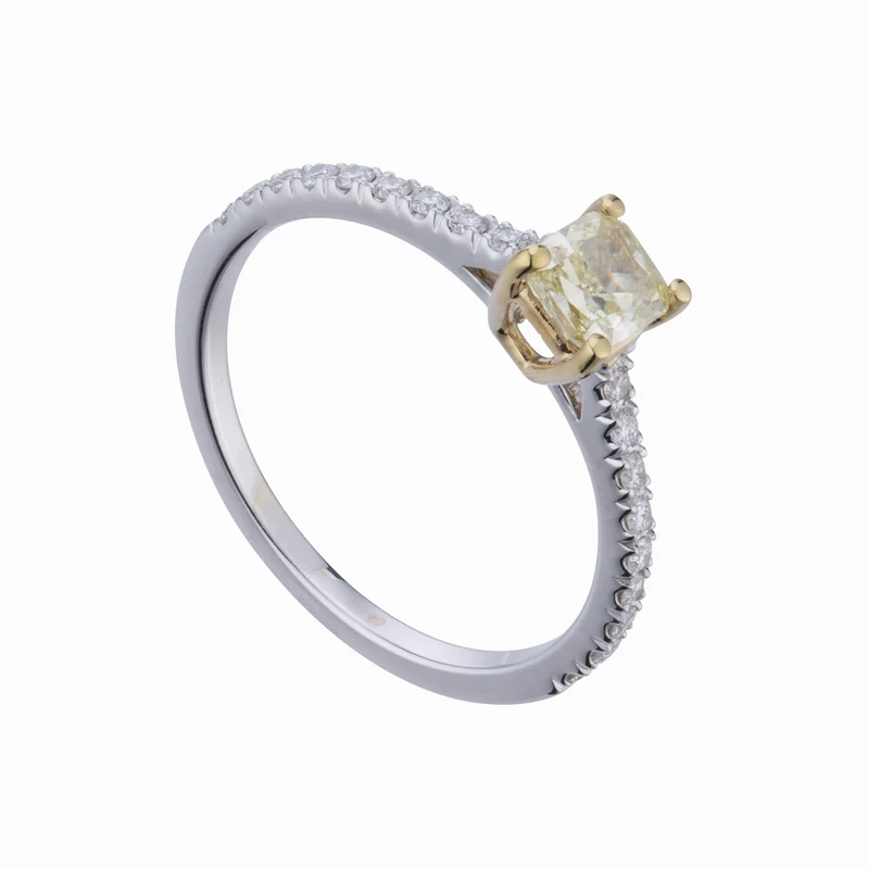 Golay anello solitario con princess fancy APRC018DIFY60-21209110033
