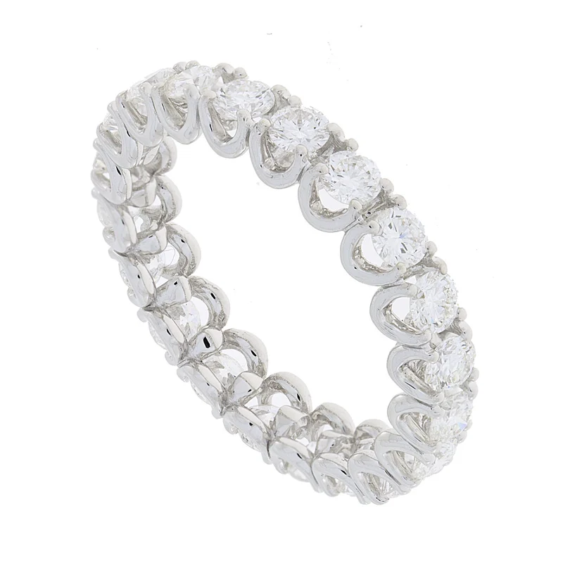 World Diamond Group anello girodito lineare ct. 1,76 ANE3010-180-17354110063
