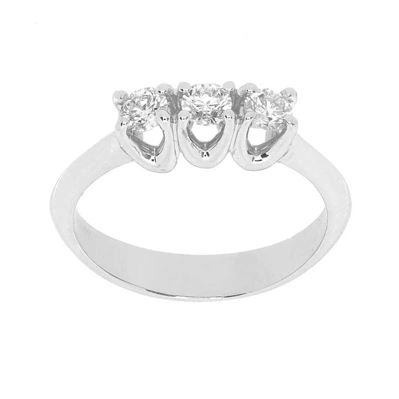 World Diamond Group anello trilogy lineare ct.0,90 ANE3003-90-16190110058