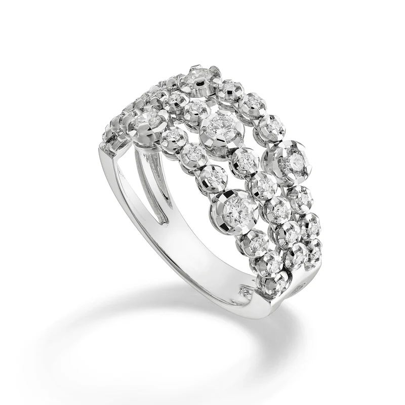 Golay anello 3 file con 5 spot AMPF003DI05-25302110175