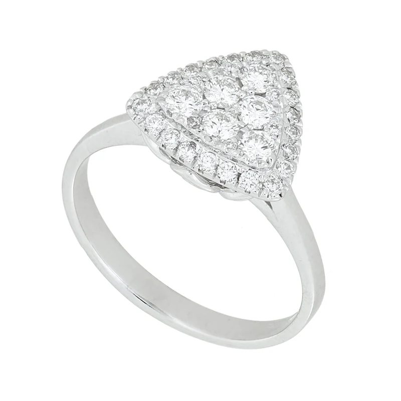 Golay anello pave' triangolare APV006WDI-17171110036