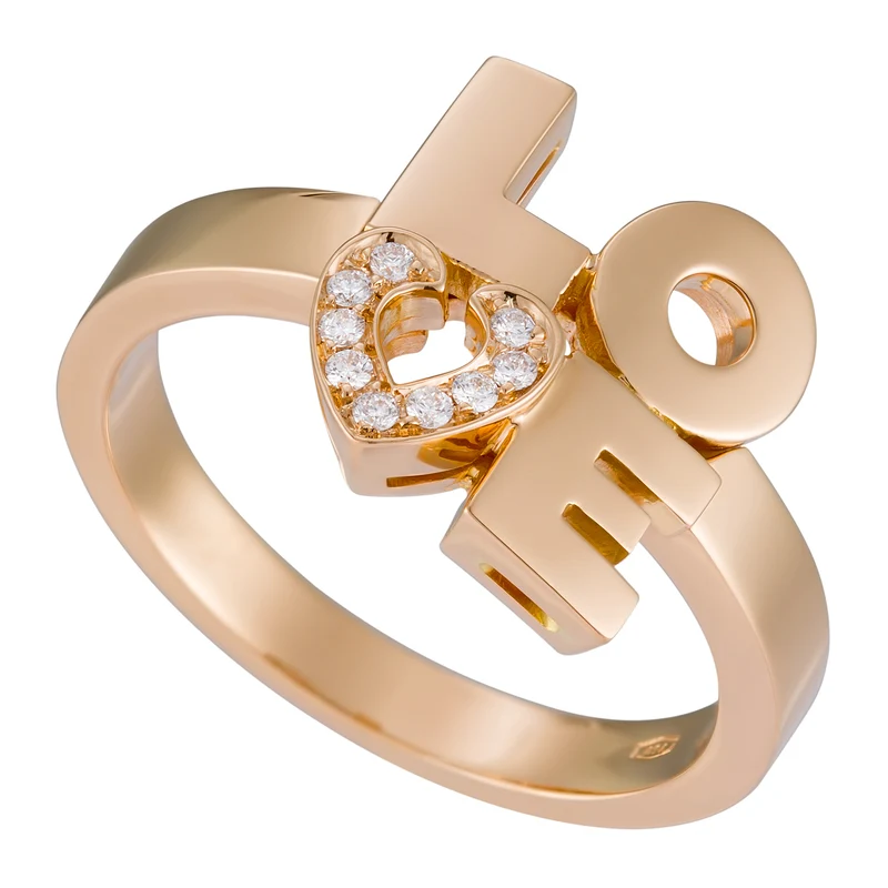 Golay anello forever scritta "love" ct.0,05 ALV003DI-20217000005