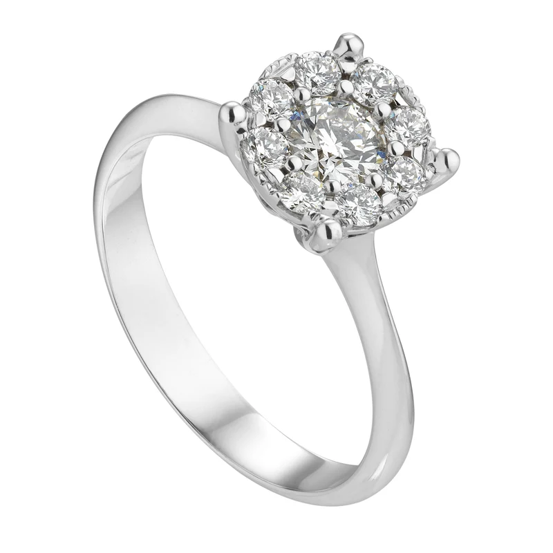 Golay anello cerchio di luce cen ct 0,30 AGICE04-24323110118