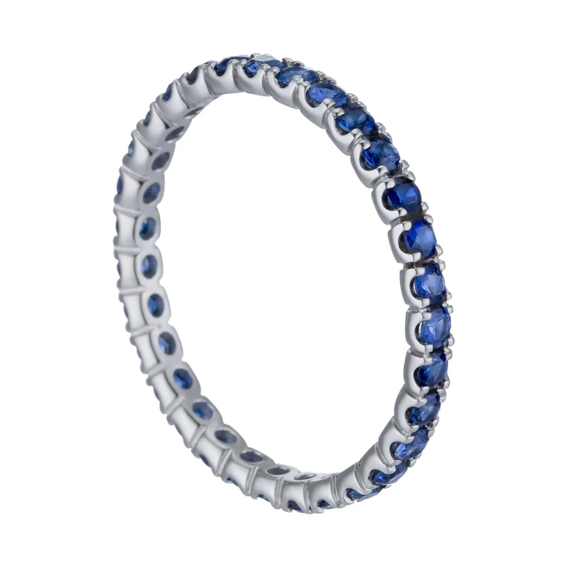 Golay anello girodito zaffiri lab diam mm 2,60 mis 14 AFP1201-A-ZREC-14