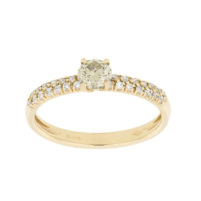 Golay anello solitario AFP1170DIBW-12157110103