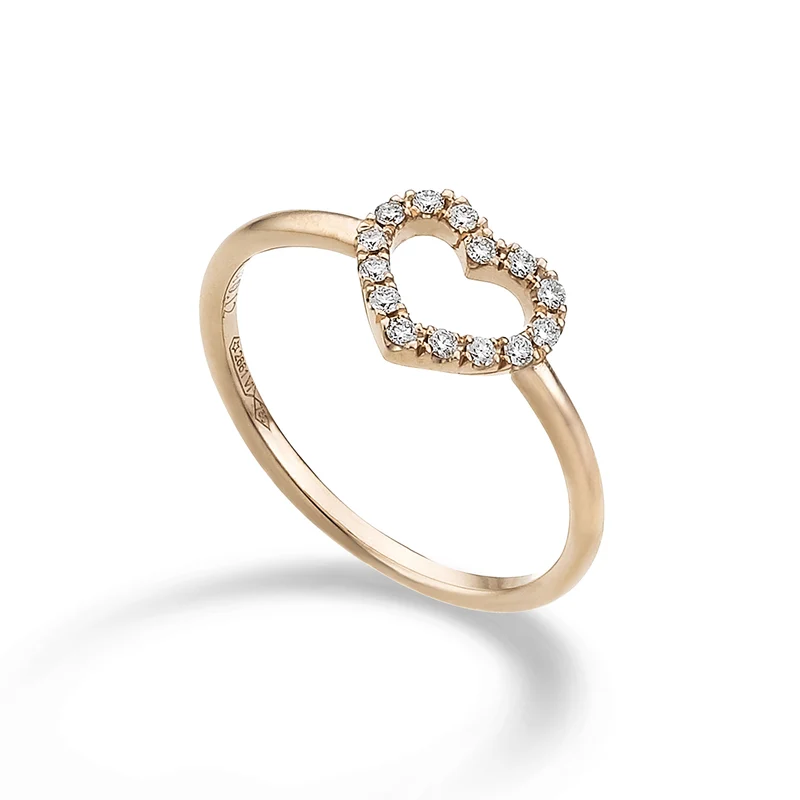 Golay anello amami cuore piccolo in diamanti AFCU004DI-21354110009