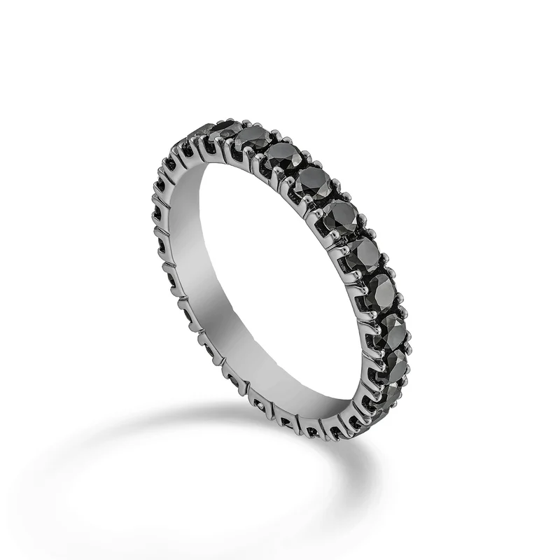 Golay anello girodito d. black ct 4,10 oro nero mis 18 AETL022BK306N-18-26054110207