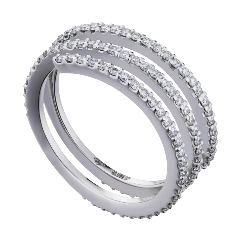 Golay anello eternity spirale due giri AET071DI1-21263110140