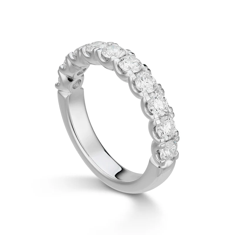 Golay anello fedina mezzo giro diamanti da 0,22ct cad. AFP766MG022D-14-25309110100