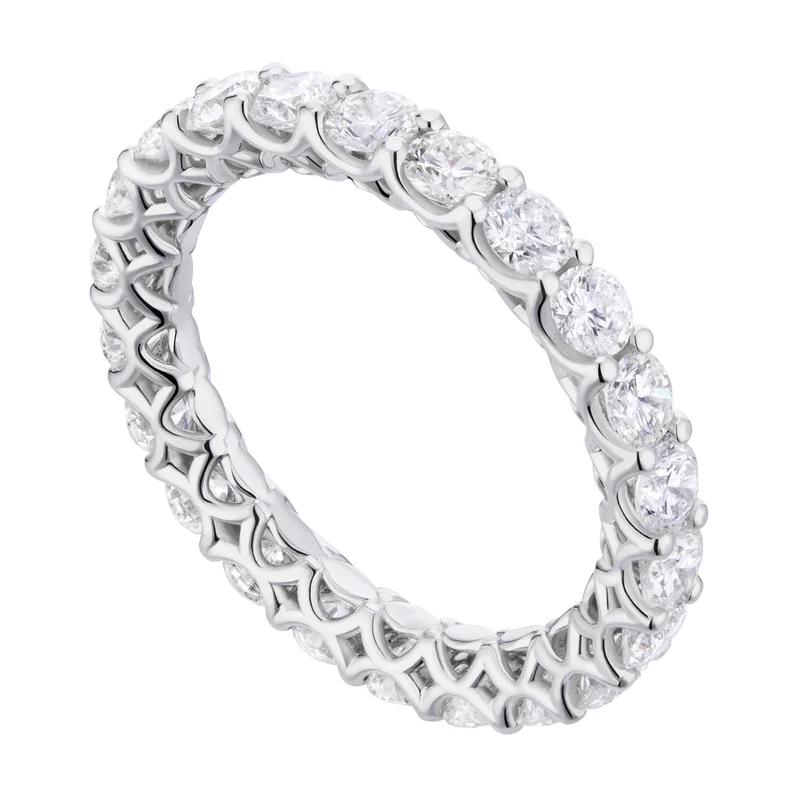 Golay anello girodito rombi ct 2,00 doppia griffes AET050DI7-18194110007