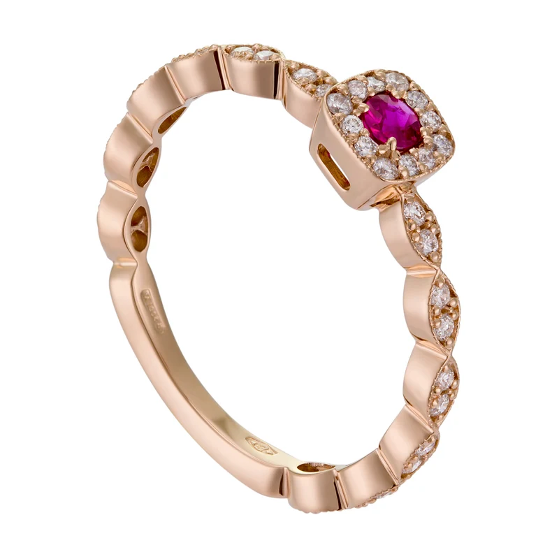 World Diamond Group veretta motivo marquise con barretta+cen.ct 0,09 c AET026BRUDI10-18260110003