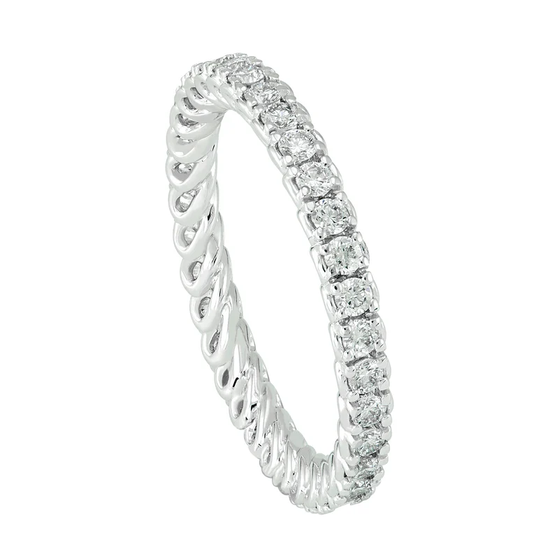 Golay anello girodito lineare infinite love ct. 0,75 AET024075DI-22125110011