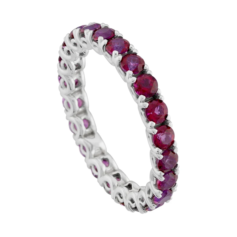 Golay anello girodito topazi blazing red AET018190TBR
