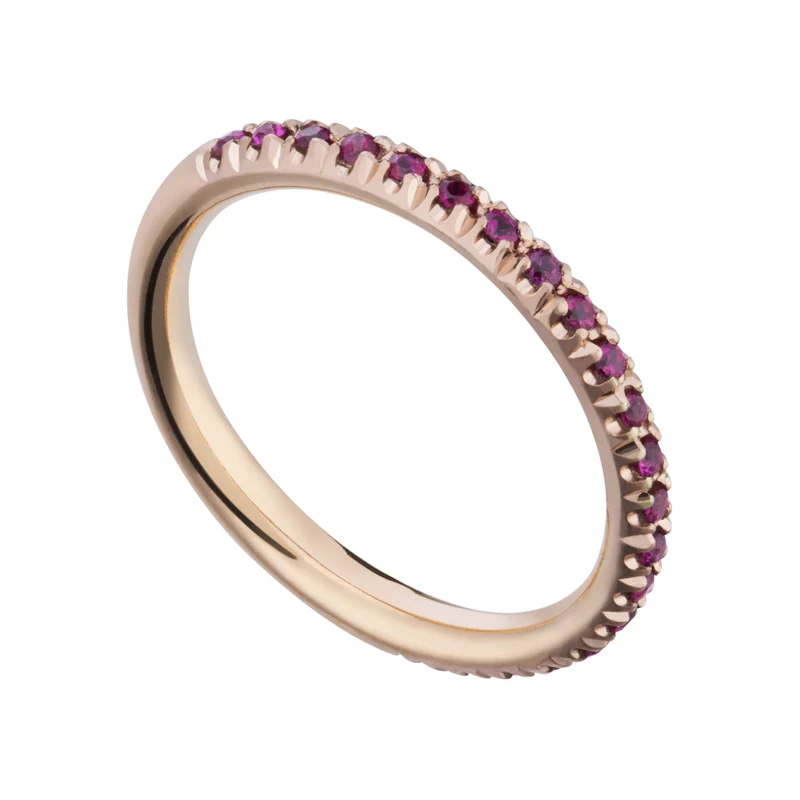 Golay anello eternity 1/2 giro rubini AET016RU0-19322110057