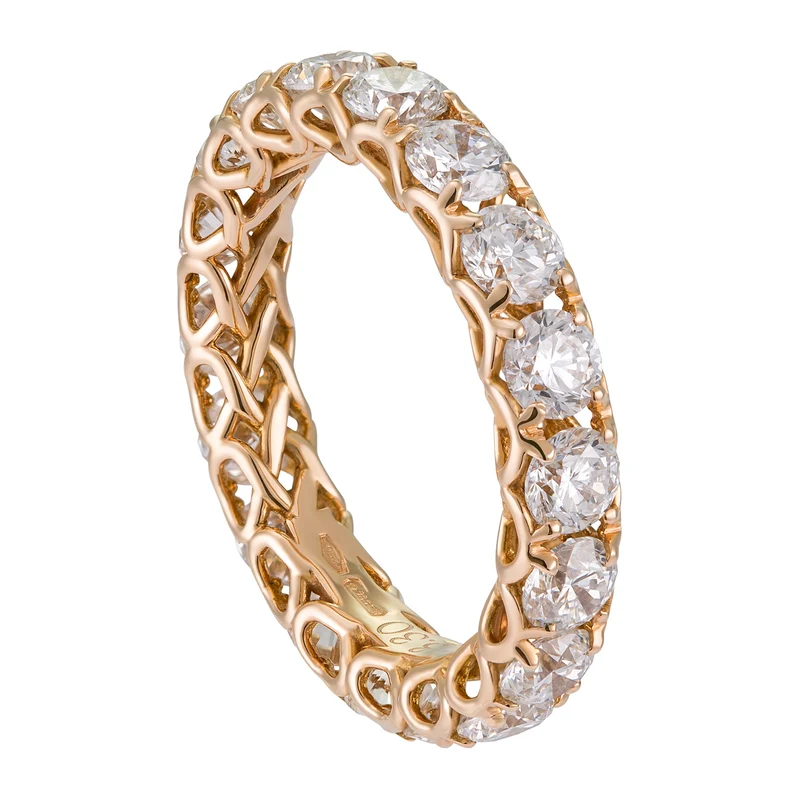 Golay anello girodito rugiada oro rosa AET006360RWDI-16322110012