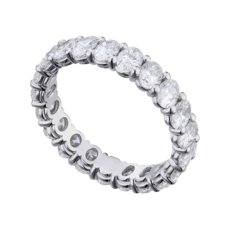 Golay eternity con diamanti ovali ct 0,25 a pietra AET003DI25-22206110008